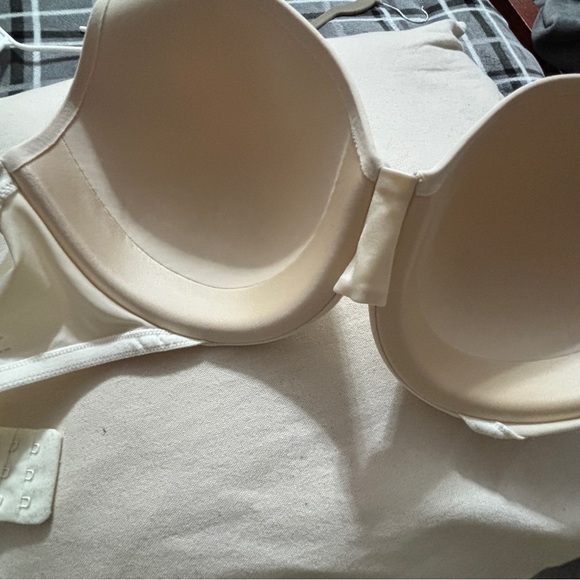 Warner’s Underwire Bra 38D Built In Extra Support Band In Cups Ivory #01593 - Picture 5 of 5
